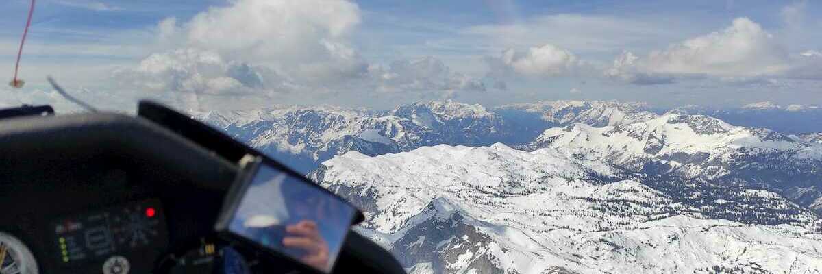 Flugwegposition um 10:59:50: Aufgenommen in der Nähe von Tragöß-Sankt Katharein, Österreich in 2140 Meter